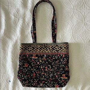 Vera Bradley Ming Black Tote